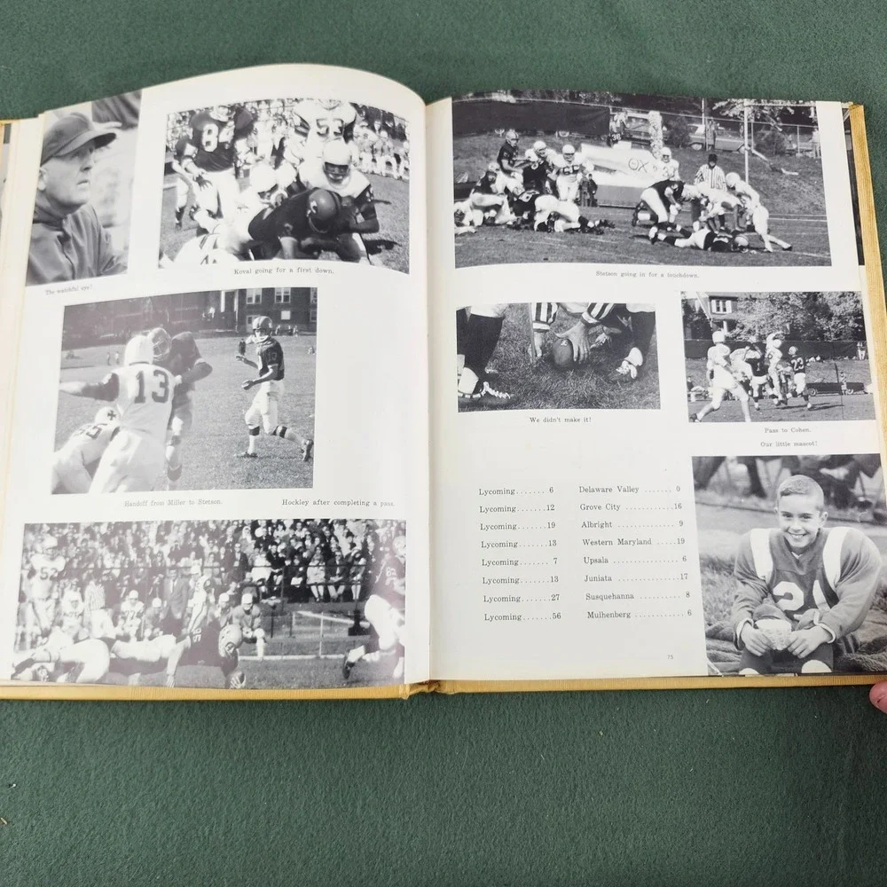 Vintage The‎ Arrow 1966 Lycoming College Williamsport Pennsylvania Yearbook